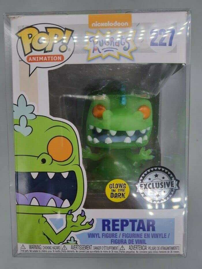 227 Reptar - Glow - Nickelodeon Rugrats Funko POP - Box Damaged