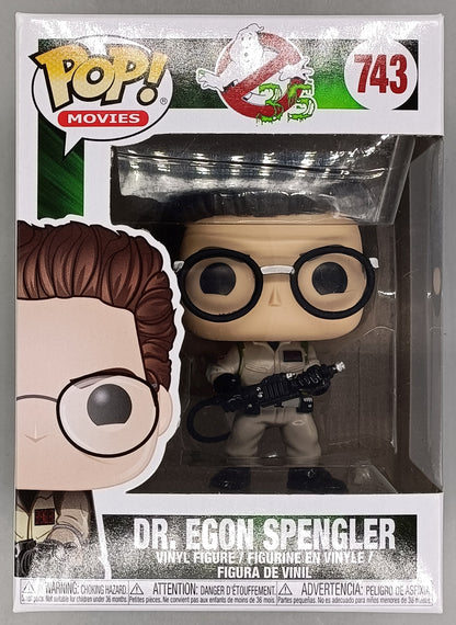 #743 Dr. Egon Spengler - Ghostbusters - Box Damaged Funko POP