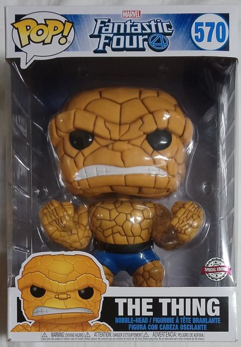 570 The Thing - 10 Inch - Marvel Fantastic Four Funko POP