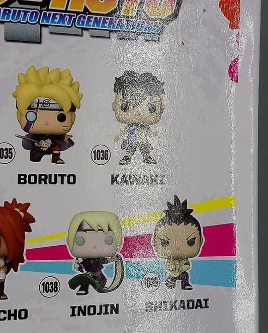 #1035 Boruto (w/ Marks) Glow Boruto Naruto Next Gener Box Damaged Funko POP