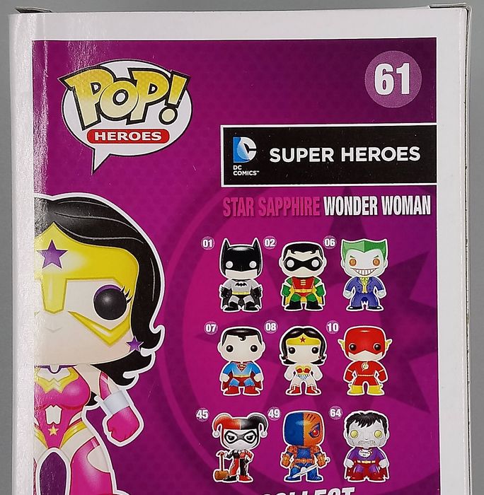 #61 Star Sapphire Wonder Woman - DC - Box Damaged Funko POP