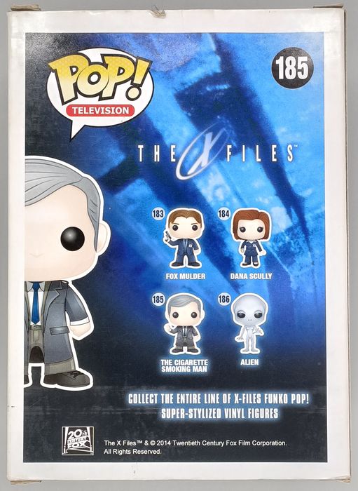 185 The Cigarette Smoking Man - The X-Files - Funko POP - Box Damaged