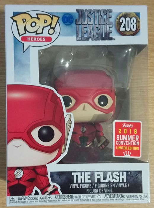 #208 The Flash (Running) - DC - Justice League Funko POP