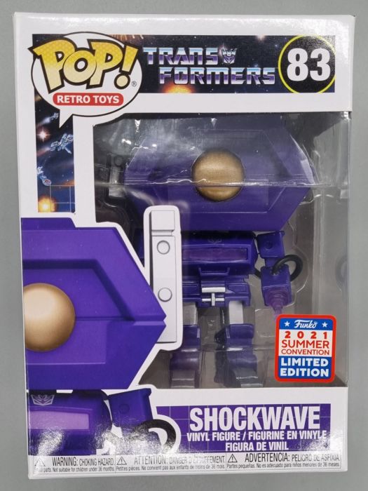 #83 Shockwave - Transformers - 2021 Con Funko POP
