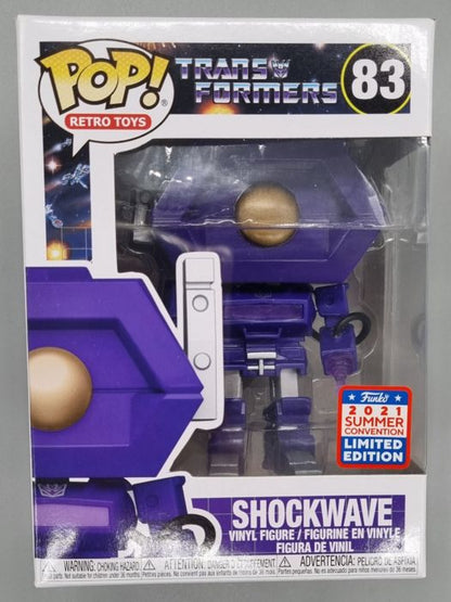 #83 Shockwave - Transformers - 2021 Con Funko POP