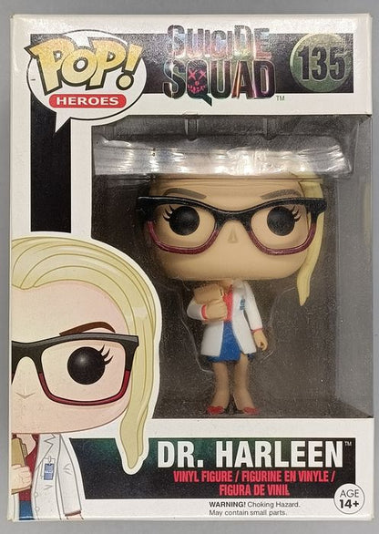 #135 Dr. Harleen - Suicide Squad - Box Damaged Funko POP