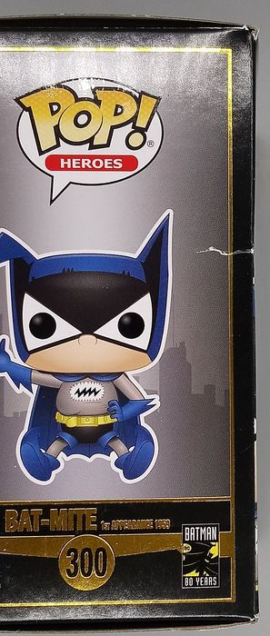 300 Bat-Mite (1st Appearance 1959) - Metallic - DC - Damaged Box Funko POP