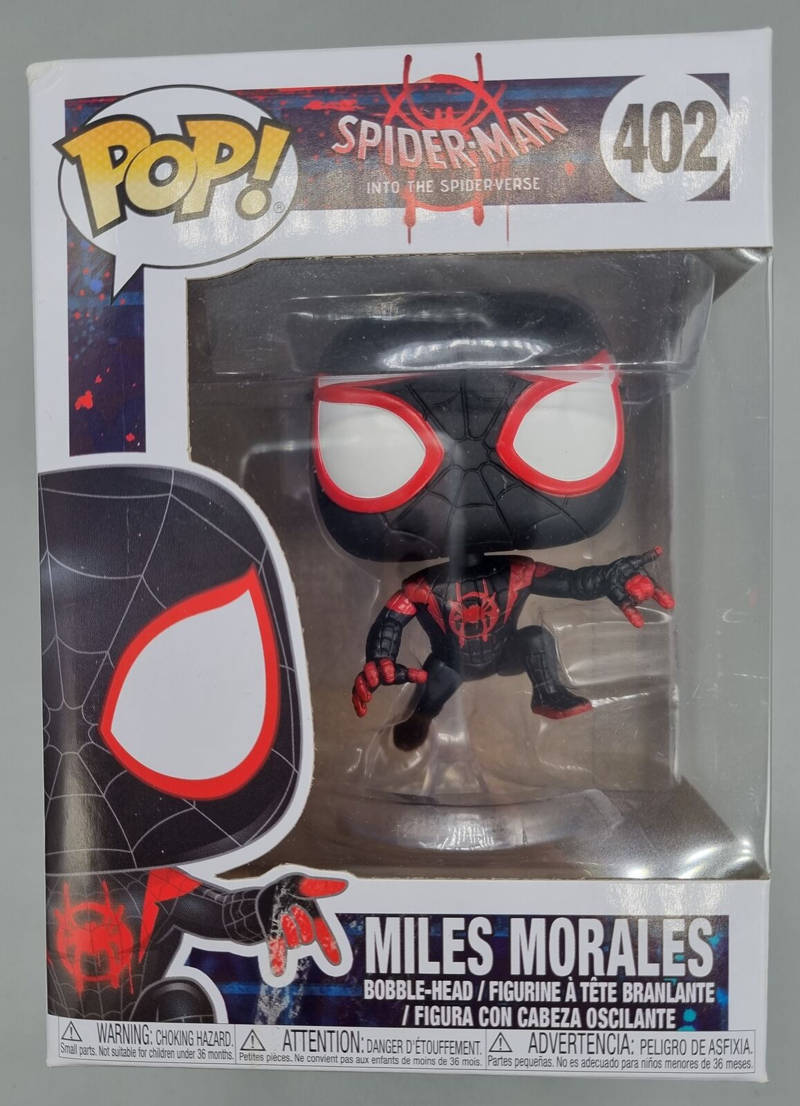 #402 Miles Morales - Marvel Spiderman Into the Spiderverse Funko POP