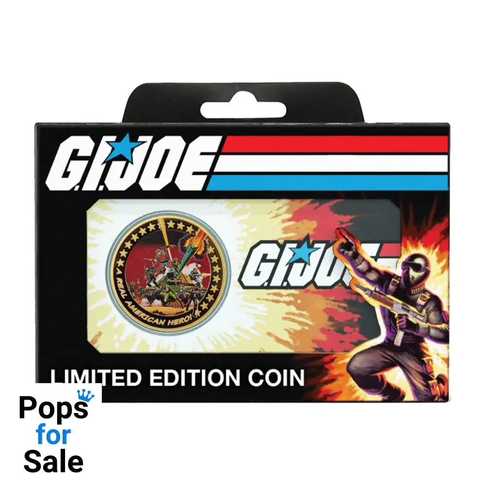 G.I. Joe: A Real American Hero 60th Anniversary 24k Gold Plated Coin