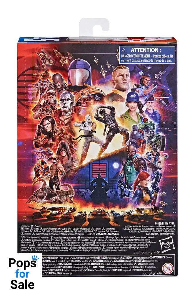 G.I. Joe Classified Series Action Figure 2023 Xamot Paoli 15 cm