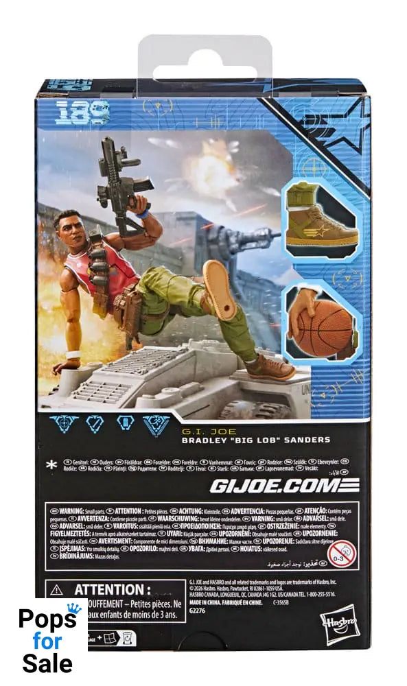 G.I. Joe Classified Series Action Figure Bradley &quot;Big Lob&quot; Sanders 15 cm