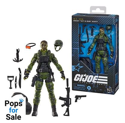 G.I. Joe Classified Series Action Figure Brent &quot;Hit & Run&quot; Scott 15 cm