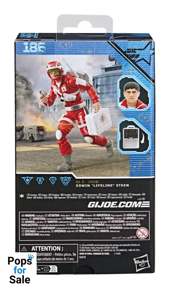 G.I. Joe Classified Series Action Figure Edwin &quot;Lifeline&quot; Steen 15 cm