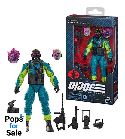 G.I. Joe Classified Series Action Figure Mole Rat (Stage 2) 15 cm