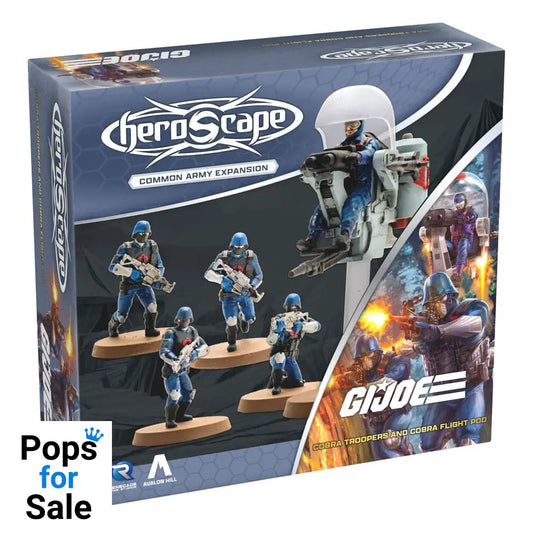 G.I.Joe Heroscape Army Expansion Cobra Troopers & Cobra Flight Pod (Common) *English Version*