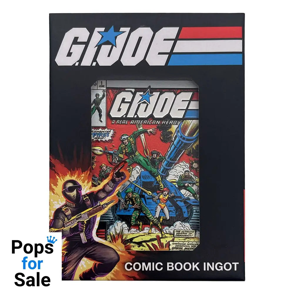 G.I. Joe Ingot A Real American Hero #1 Limited Edition