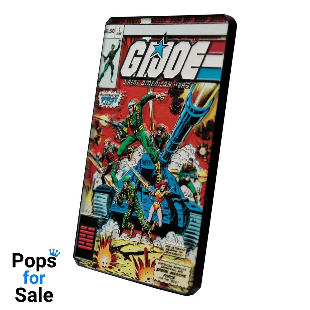 G.I. Joe Ingot A Real American Hero #1 Limited Edition