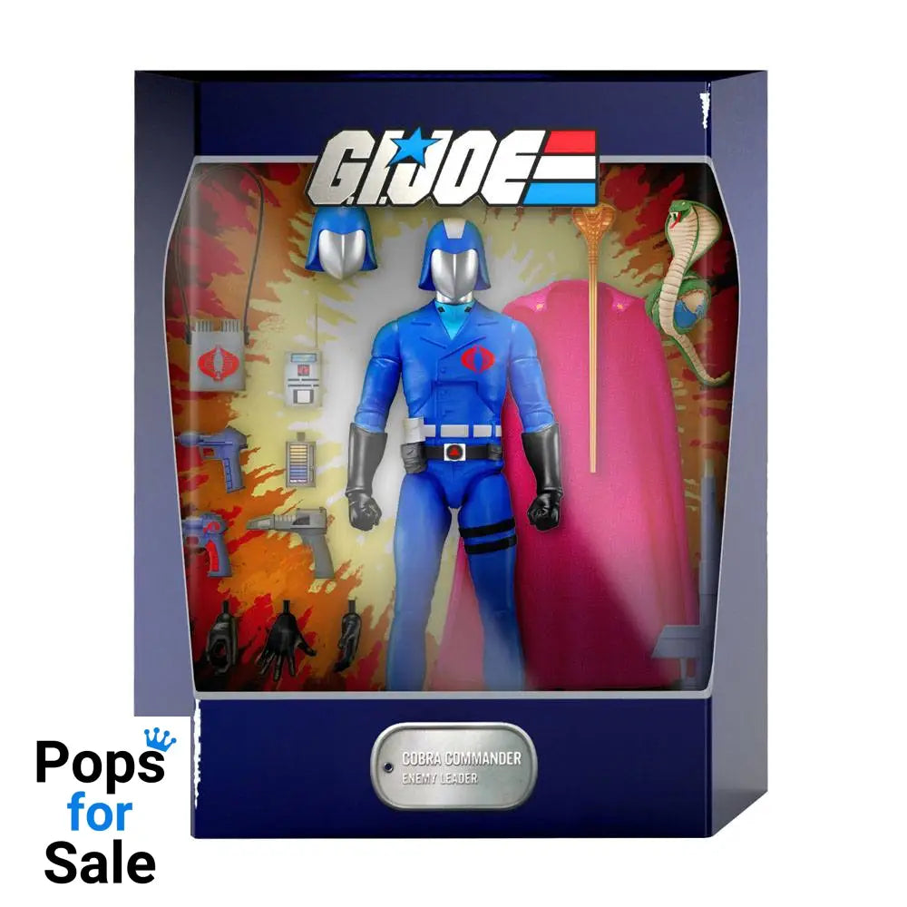 G.I. Joe Ultimates Action Figure Cobra Commander 18 cm