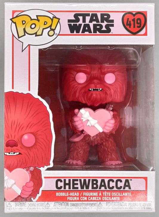 419 Chewbacca (w/ Valentine) - Star Wars Funko POP