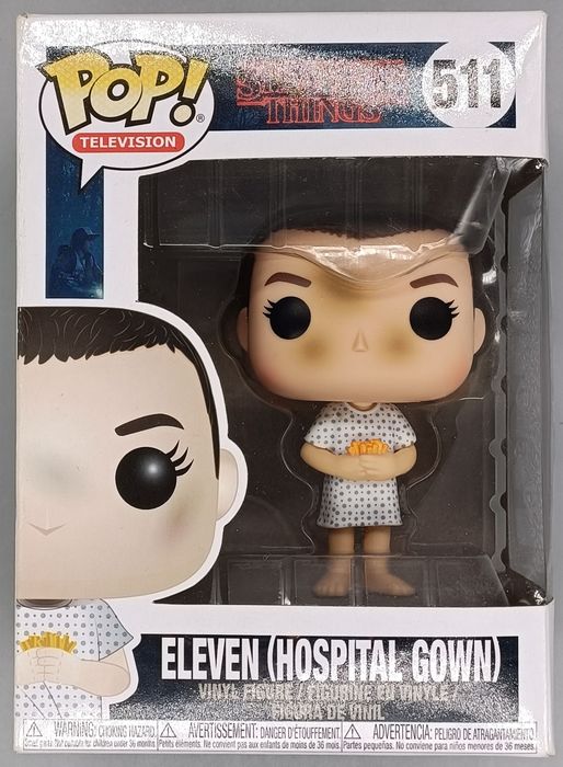 #511 Eleven (Hospital Gown) - Stranger Things - Box Damaged Funko POP