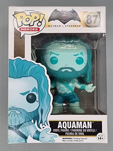 87 Aquaman (Ocean) - Batman vs Superman - Funko POP - Box Damaged