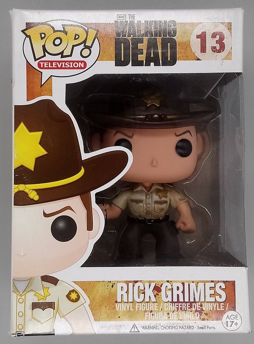 13 Rick Grimes - The Walking Dead - Funko POP - Box Damaged