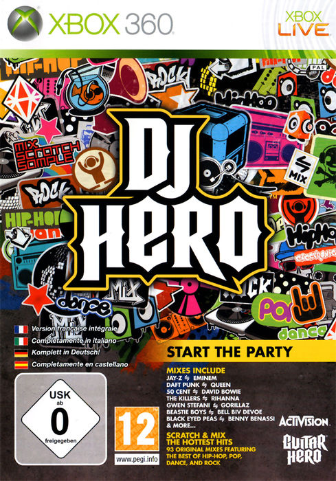 DJ Hero (Game Only - No Turntable) for Xbox 360