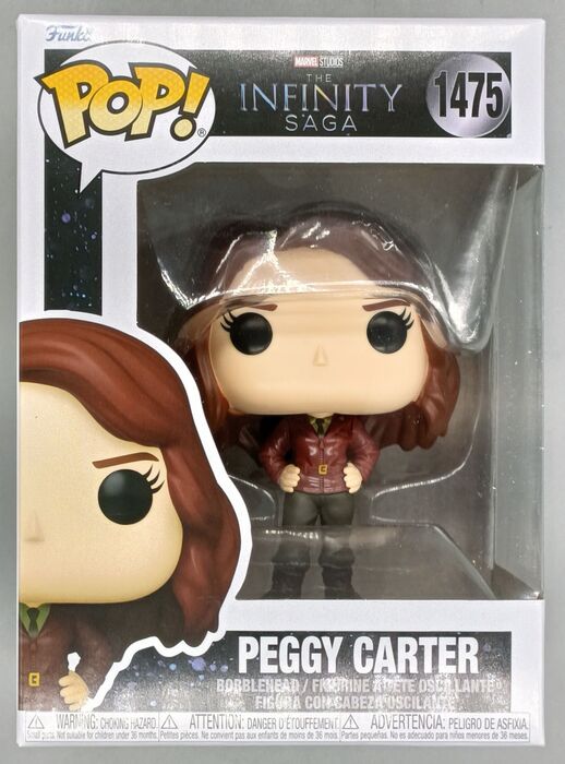 1475 Peggy Carter - Marvel Infinity Saga Funko POP - Brand New