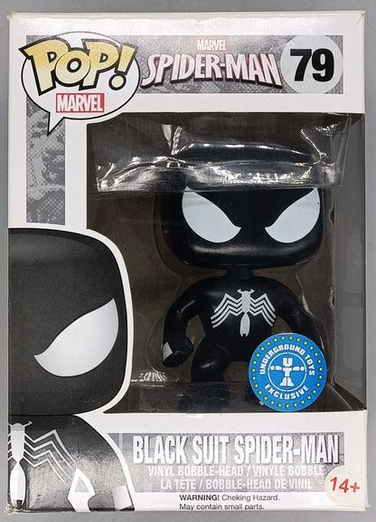 #79 Black Suit Spider-Man - Marvel - Box Damaged Funko POP