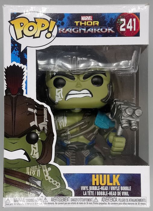 #241 Hulk - Marvel Thor Ragnarok - Box Damaged Funko POP