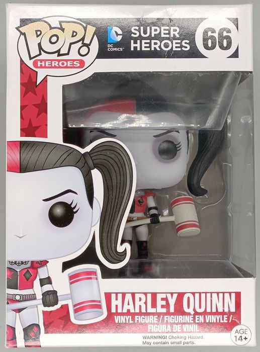 66 Harley Quinn (New 52- Roller Derby) - DC - Funko POP - Box Damaged
