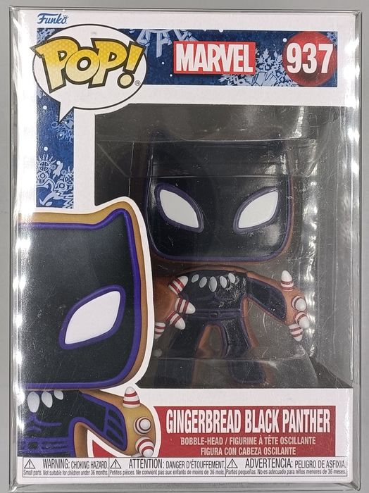 #937 Gingerbread Black Panther - Marvel Funko POP