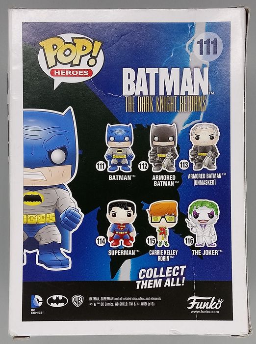 #111 Batman (Blue) - DC - Dark Knight Returns - Box Damaged Funko POP