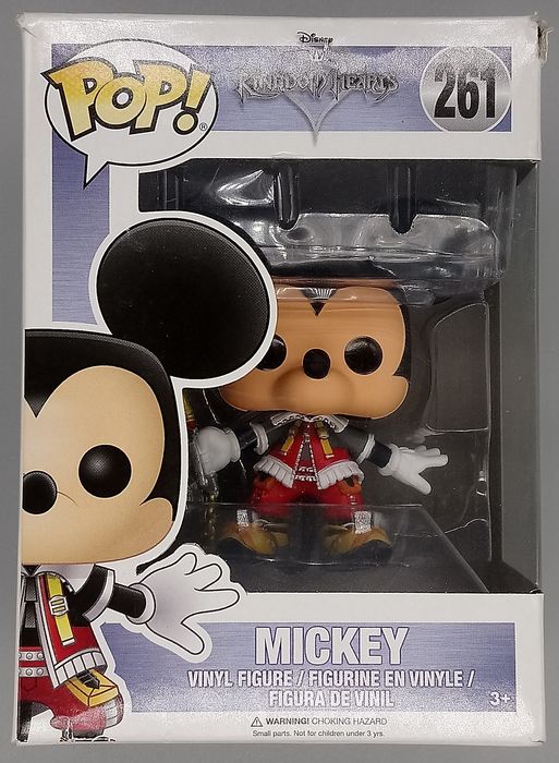 261 Mickey - Disney Kingdom Hearts - Funko POP - Box Damaged