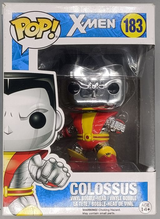 #183 Colossus - Chrome - Marvel X-Men - Box Damaged Funko POP