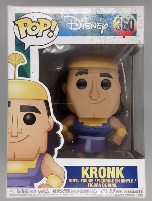 360 Kronk - Disney The Emperor's New Groove Funko POP - Box Damaged