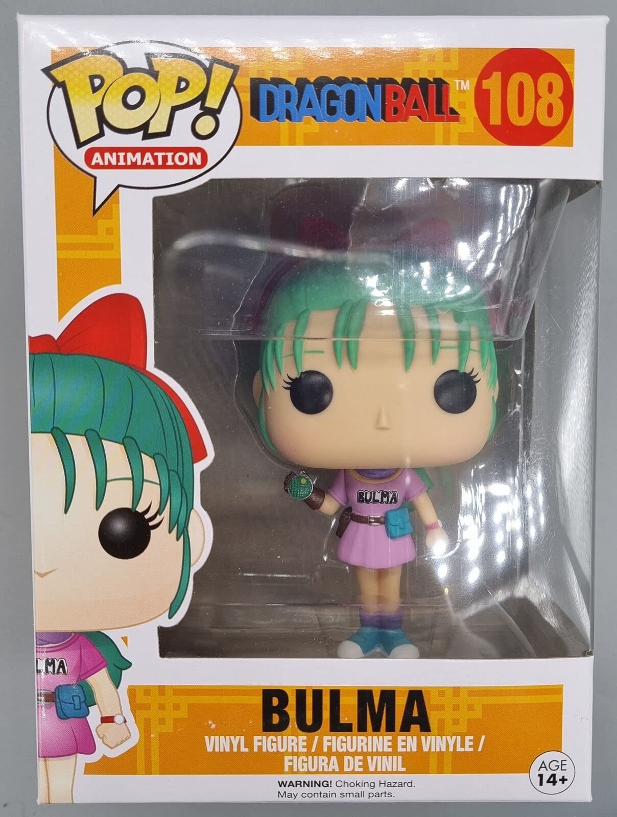 108 Bulma - Dragon Ball - Funko POP - Box Damaged