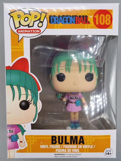 108 Bulma - Dragon Ball - Funko POP - Box Damaged