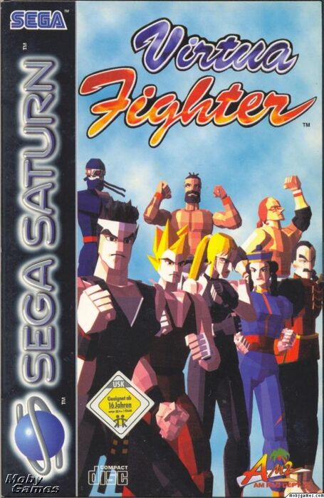 Virtua Fighter for SEGA Saturn [Damaged Inlay]