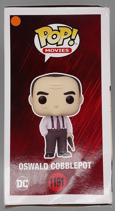 #1191 Oswald Cobblepot (w/o Coat) Chase DC The Batman Box Damaged Funko POP
