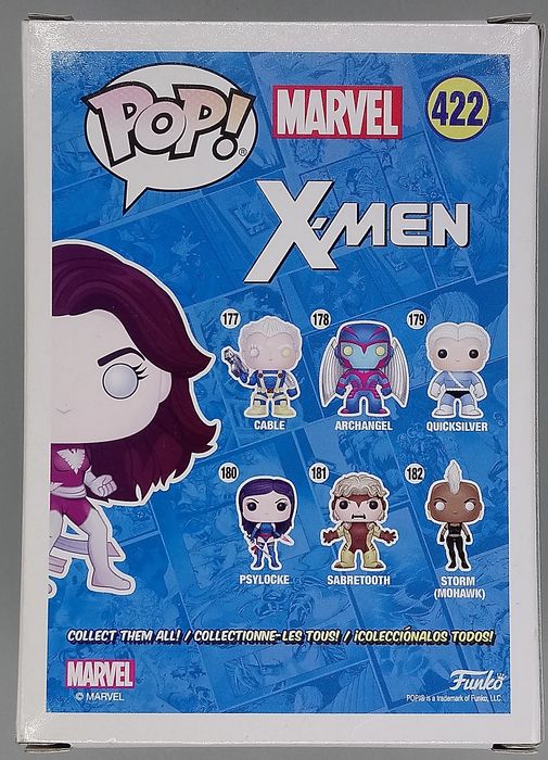 #422 Dark Phoenix (Action Pose) - Glow - Marvel X-Men Box Damaged Funko POP