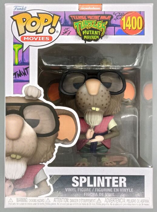 1400 Splinter - Teenage Mutant Ninja Turtles (TMNT) - New Funko POP