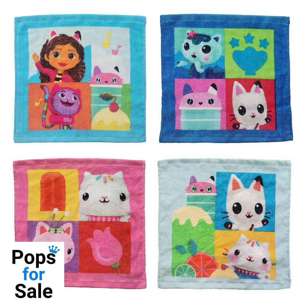 Gabby´s Dollhouse Magic Mini Towels 30 x 30 cm Display (36) Towels