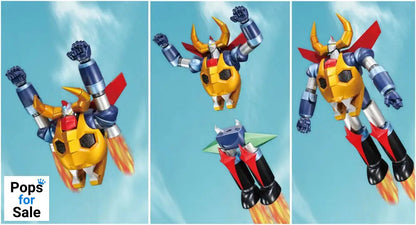 Gaiking Legend of Daiku-Maryu Soul of Chogokin Grand Action Bigsize Model Diecast Action Figure Gaiking 45 cm