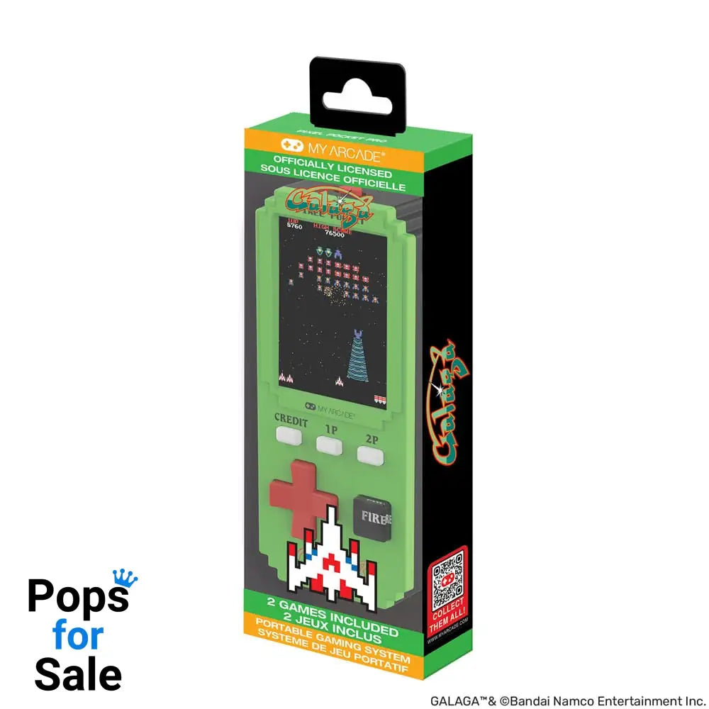 Galaga Portable Gaming System Pixel Pocket Pro