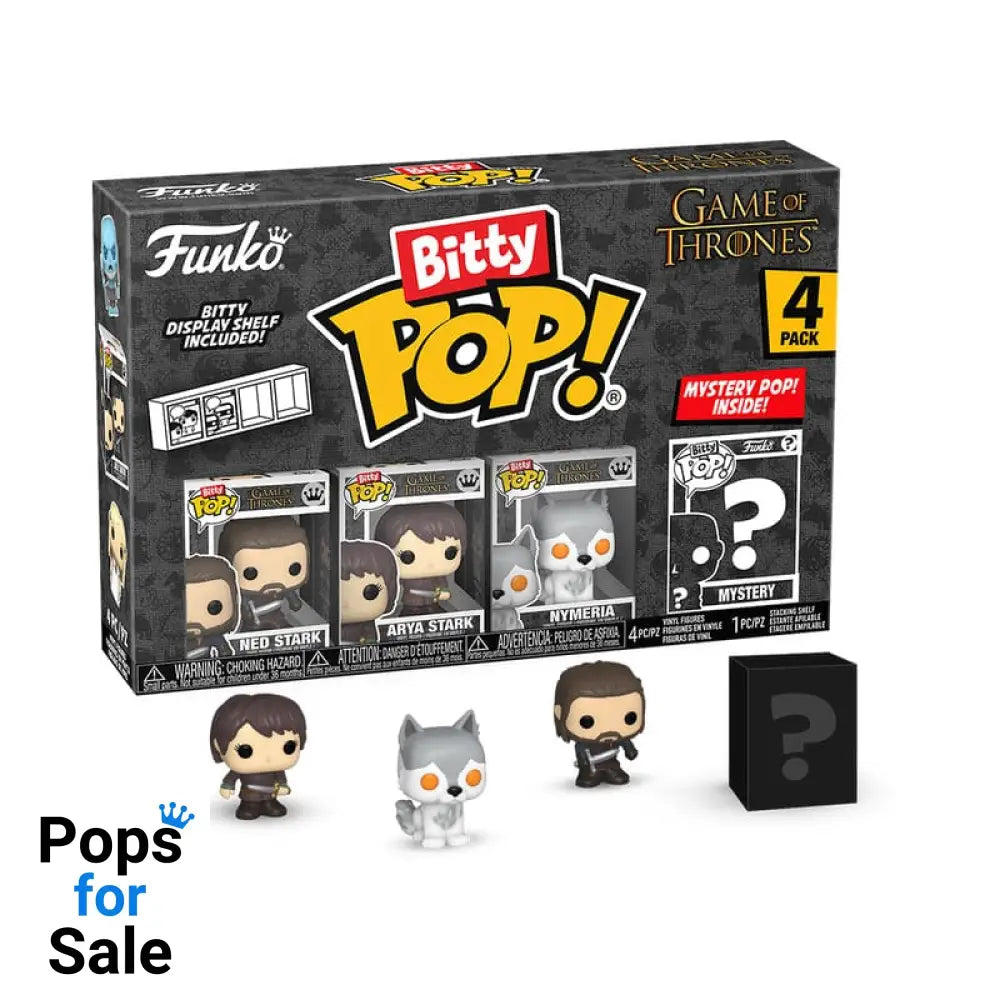 Game of Thrones Bitty POP! Vinyl Figure 4-Pack Ned Stark 2,5 cm