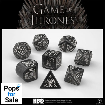 Game of Thrones Dice Set Night’s Watch (8) Dice