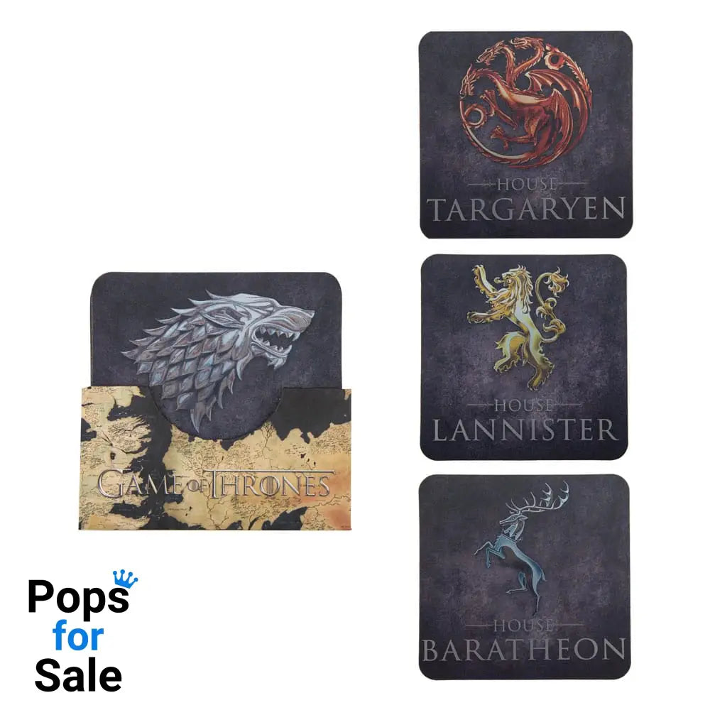 Game of Thrones Medallion Set Sigil Decoration