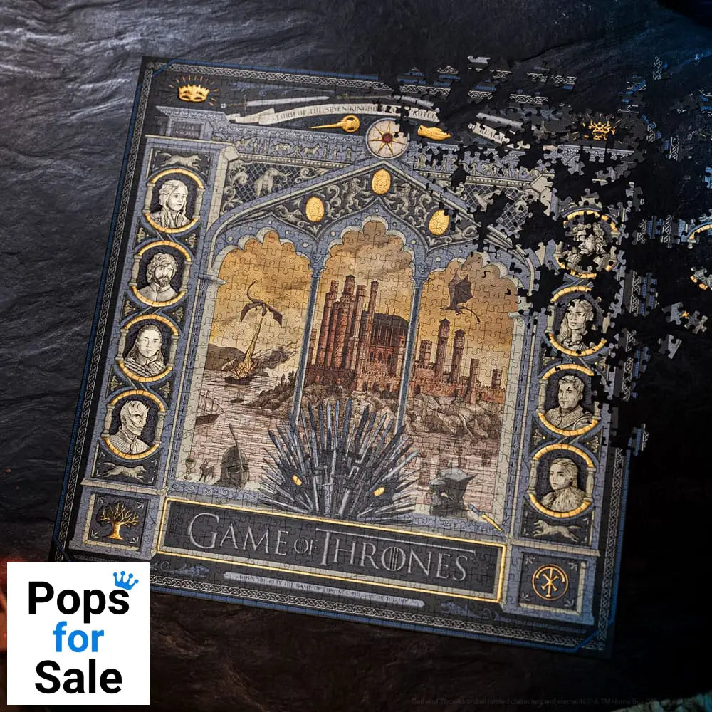 Game of Thrones multi-dimensional puzzle (1000 pieces)