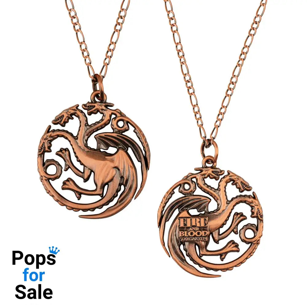 Game of Thrones Tree Ornament with Necklace Targaryen